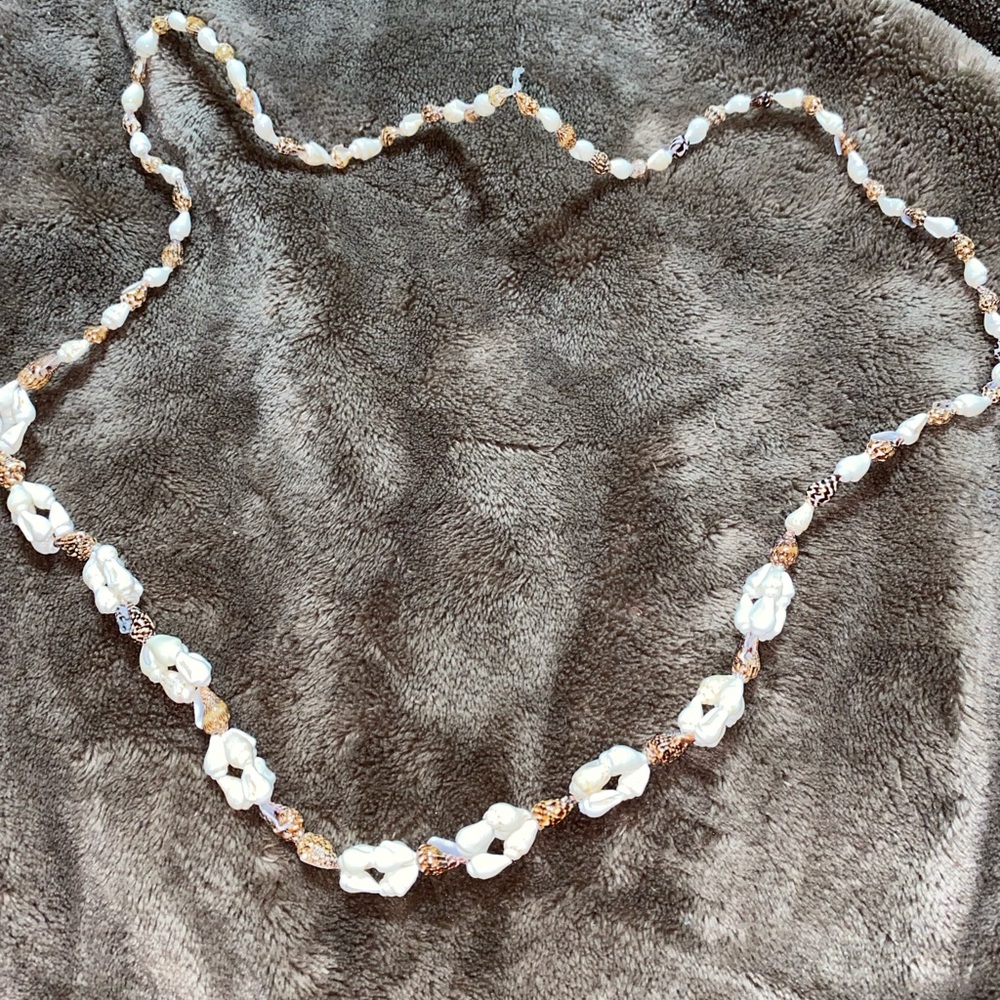 Seashell necklace